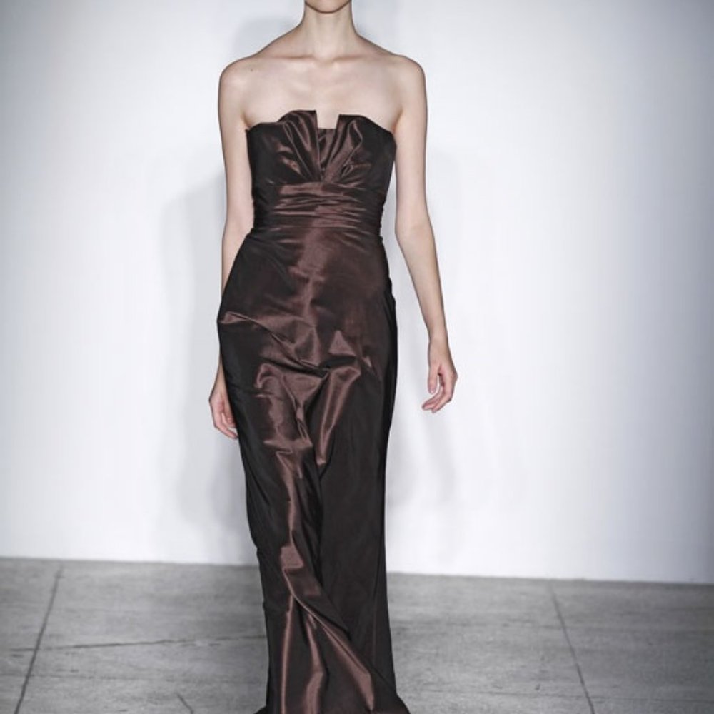Amsale bridesmaid dress never worn but tailored